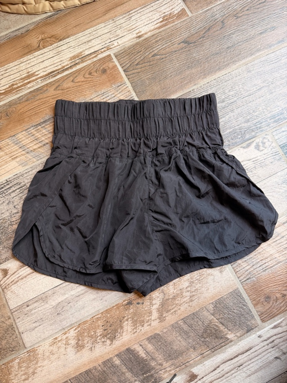 FP Movement by Free People Black High-Waist Athletic Shorts